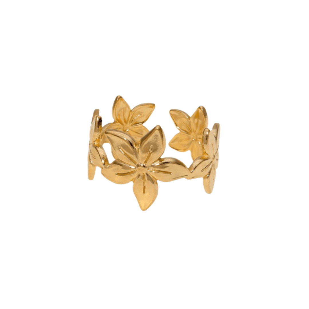 bloom ★ ring goud