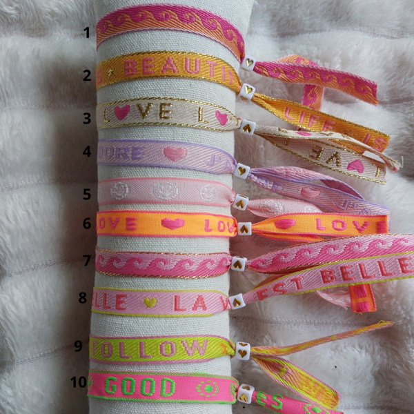 'SUMMER' lint armbandjes