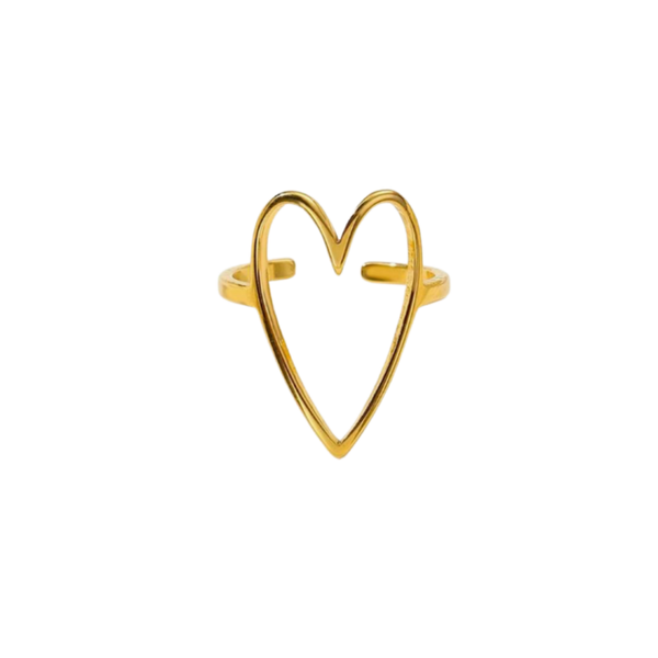 Open heart ★ ring