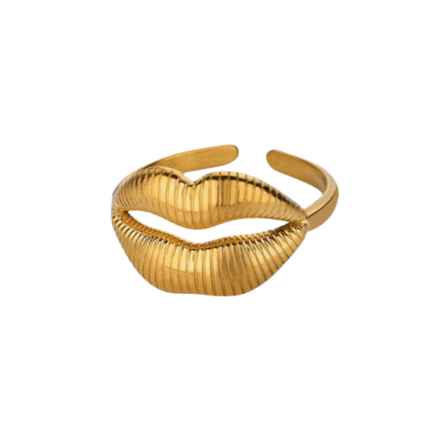 lips ★ ring  goud