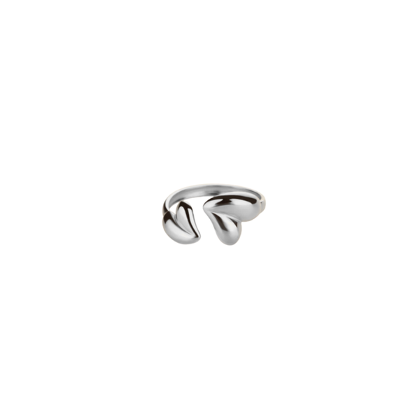 double love ★ ring zilver