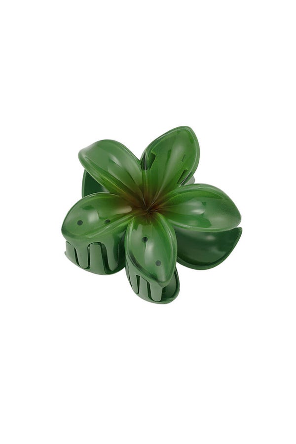 Flower ★ haarklem groen