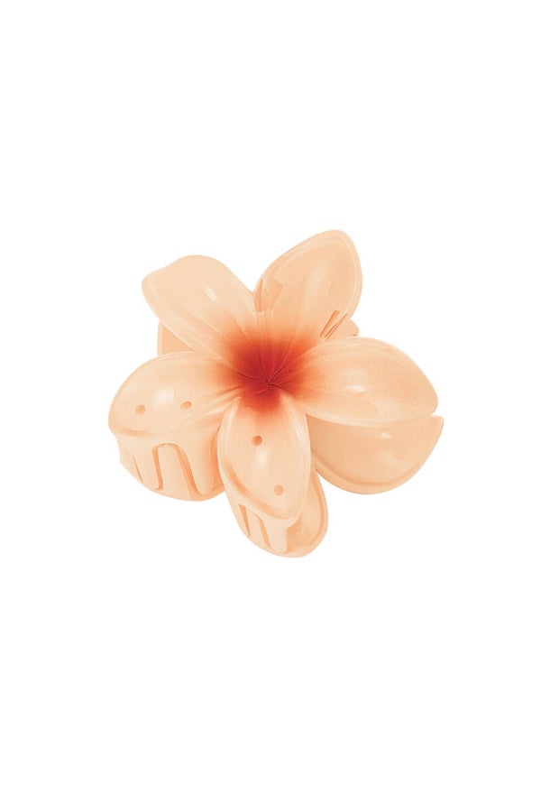 Flower ★ haarklem oranje