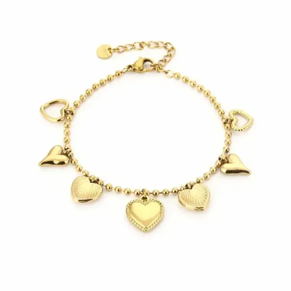 Love story ★ armband goud