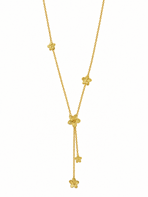 Flora ★ Y lange ketting