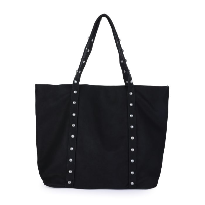 Studs shopper ★ zwart