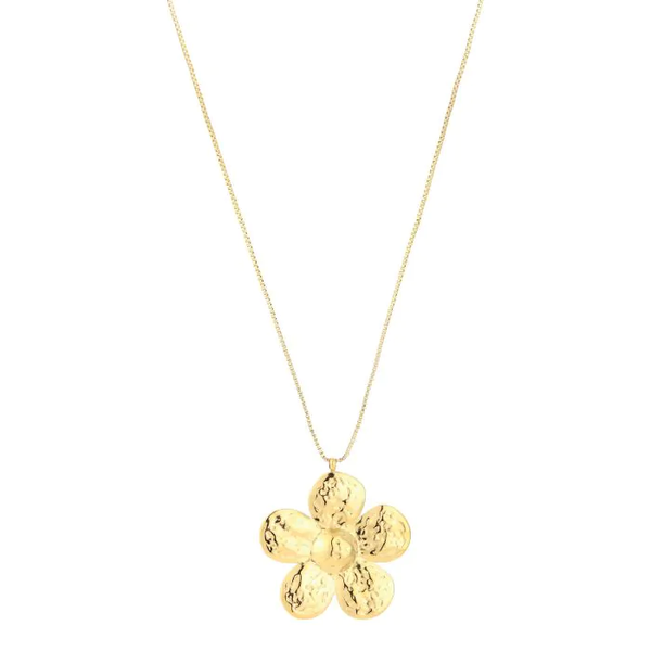 flower ★ ketting goud