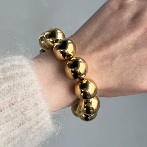 Dots ★ armband goud