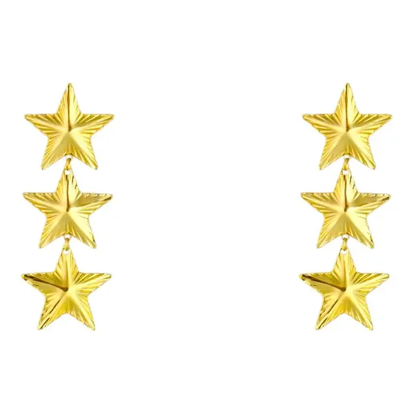 Stars ★ oorbellen goud