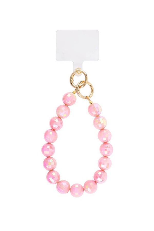 Disco roze ★ telefoonkoord