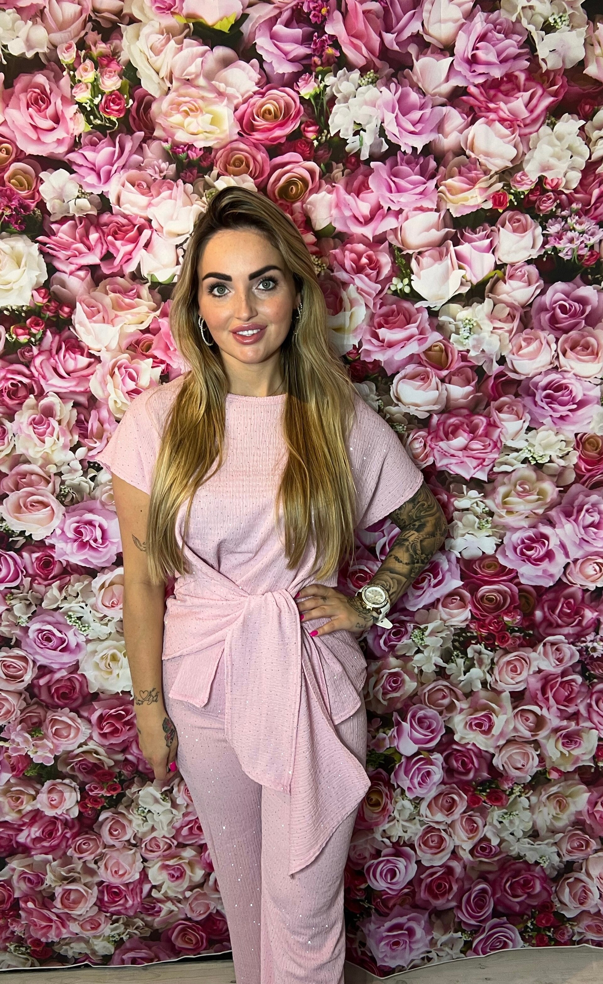 2-Piece Rosa Set Pink