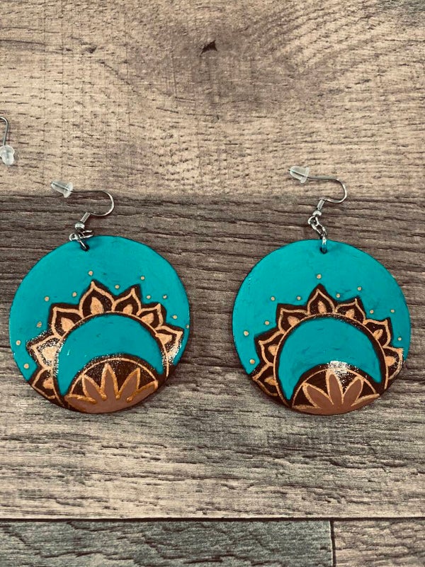 Les boucles d’oreilles "Eclat d'harmonie"
