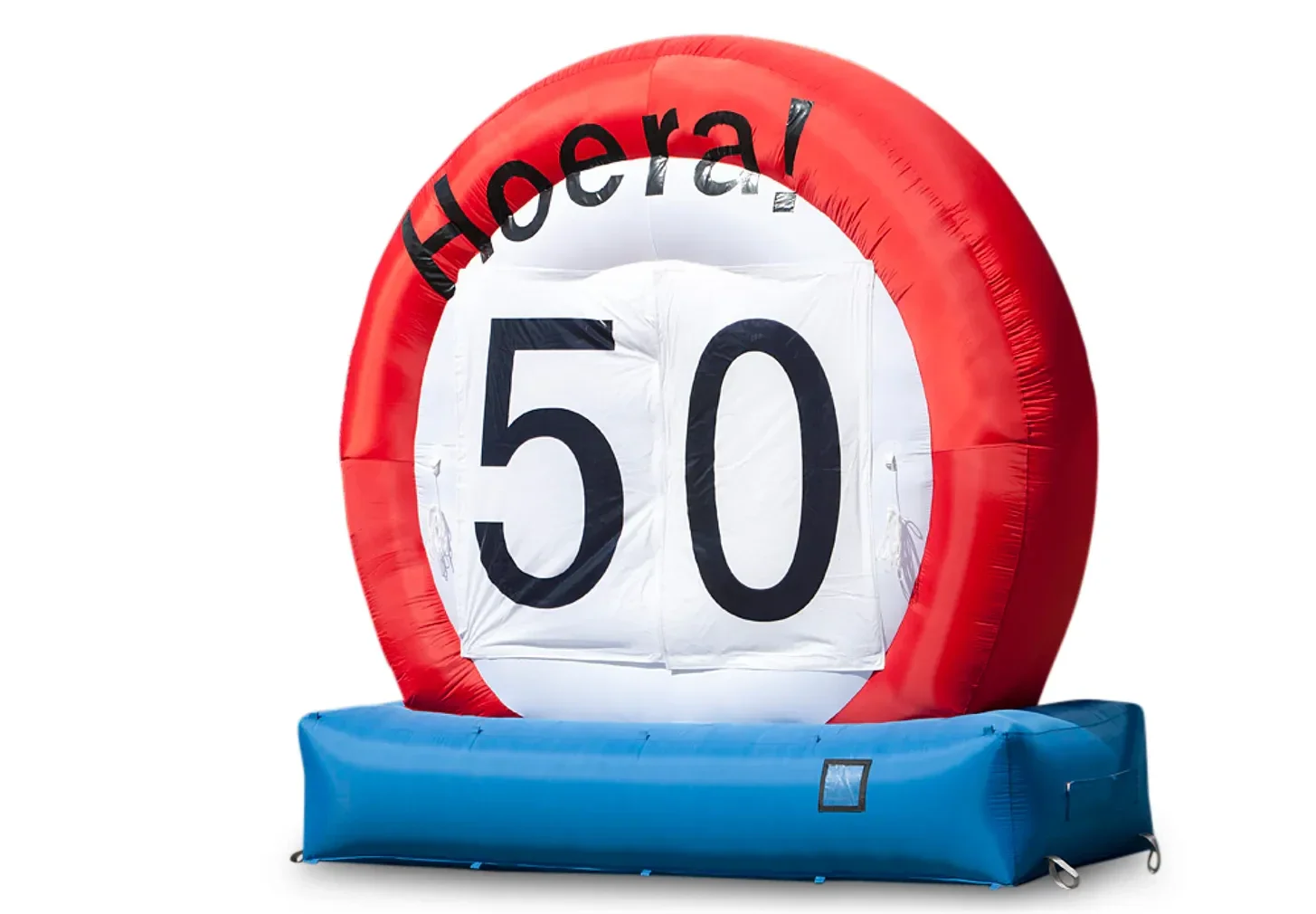 Opblaas Verkeersbord 