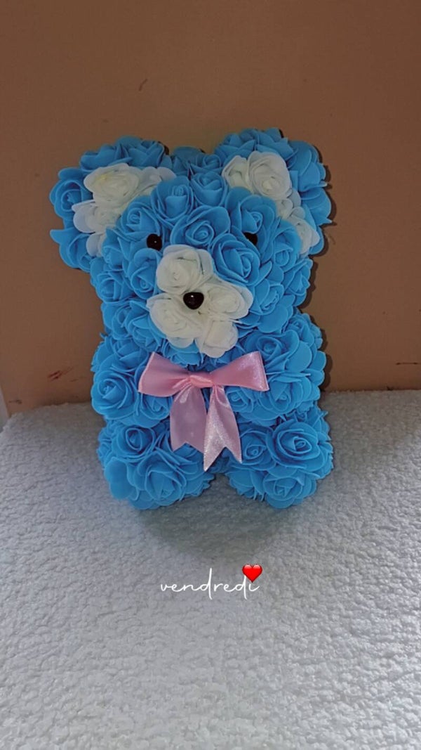 Ourson en fleurs 🌸