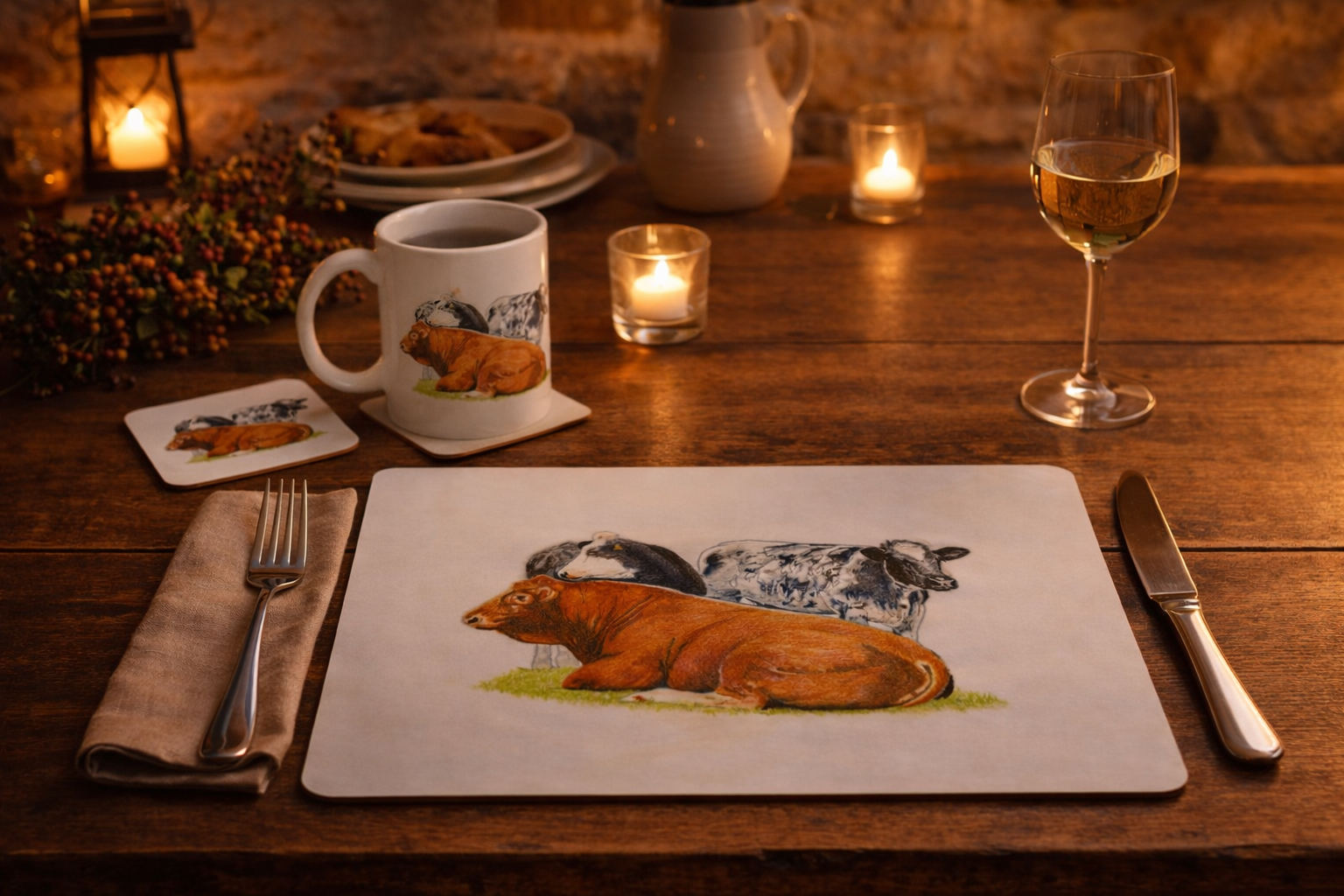 Placemat & Coaster Set