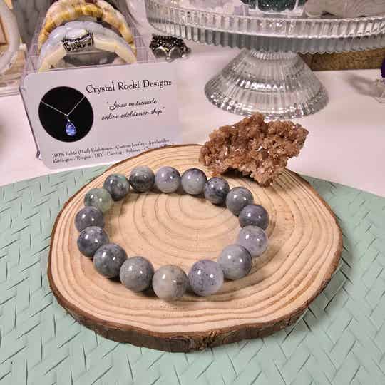 Wuji met Groene Jadeiet / Wuji with Green Jadeite (JA5)