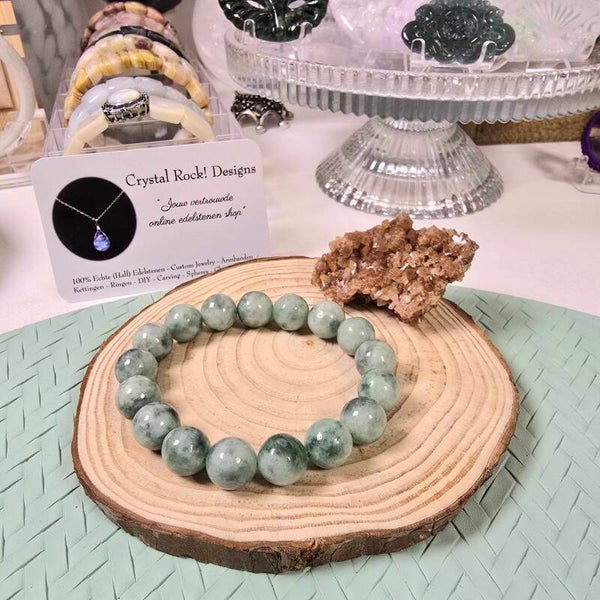 Birma Groene Jadeiet / Burma Green Jadeite (JA14)