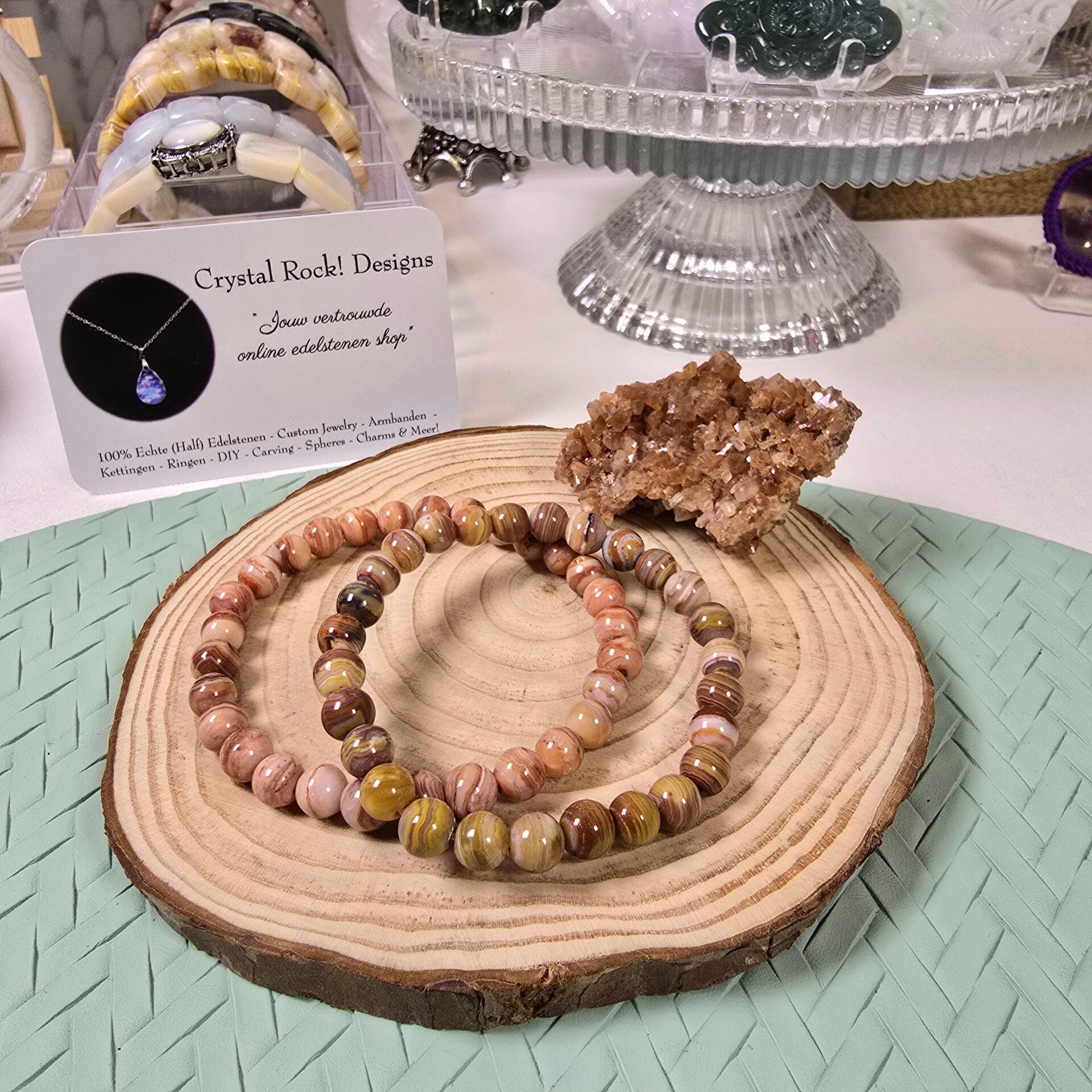 Banding Agate Bracelet