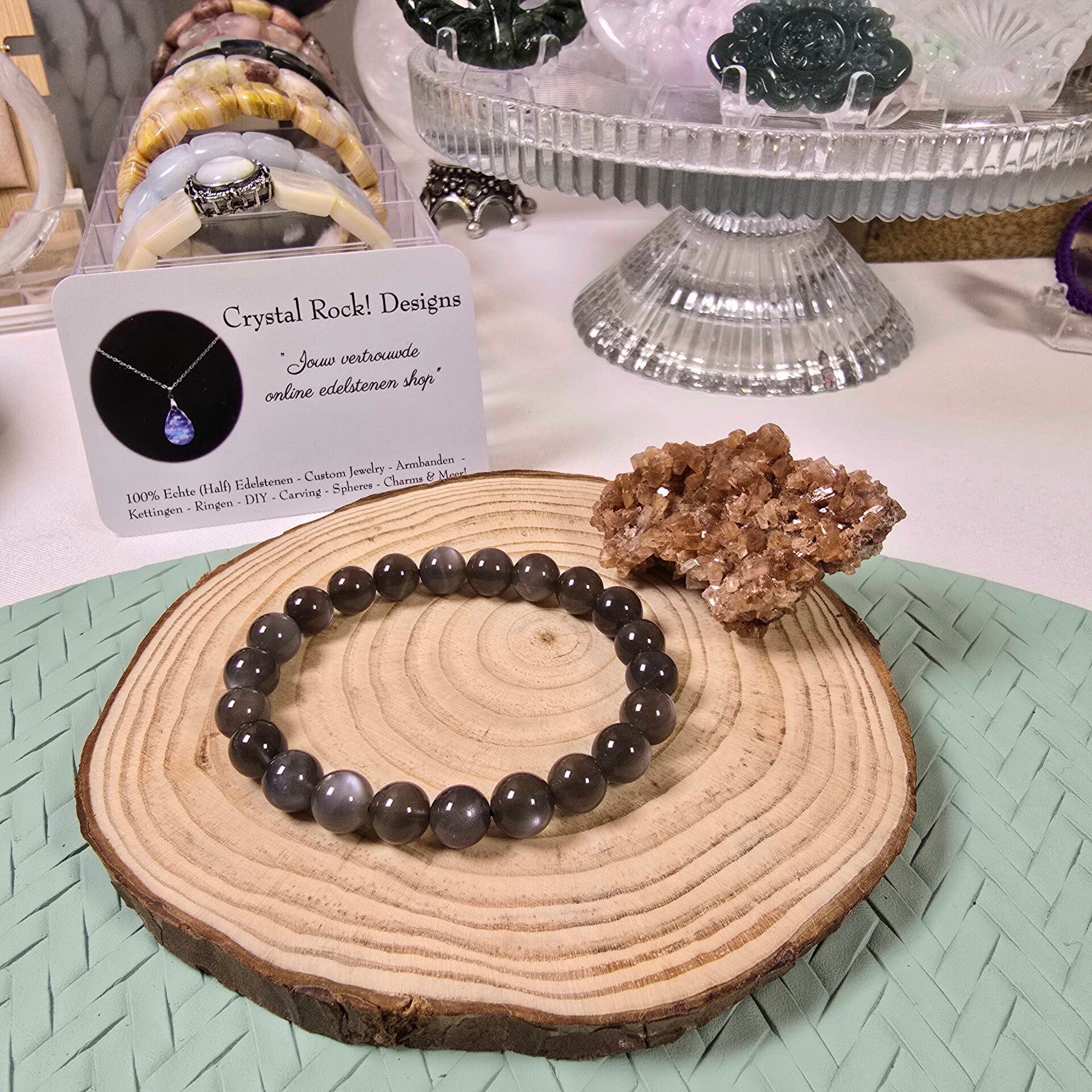 Maansteen / Moonstone Bracelet (M7)