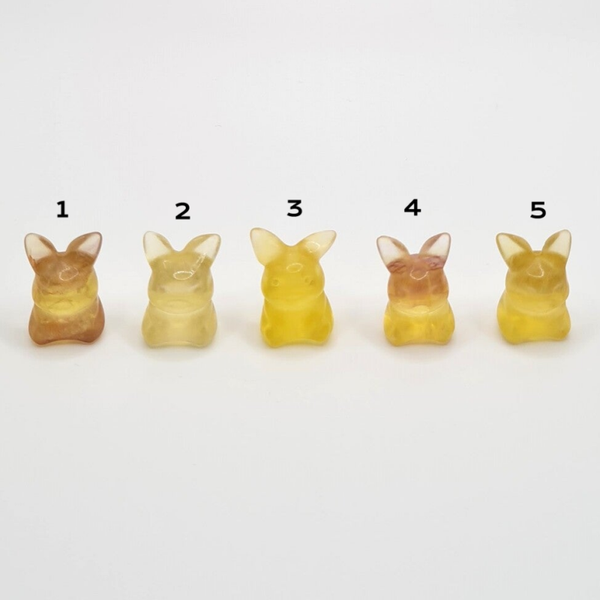 Fluorite charm - Pikachu