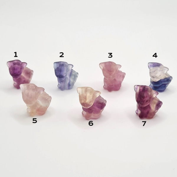 Fluorite charm - Vulpix