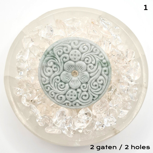 Jadeite Flower Pendant (1)