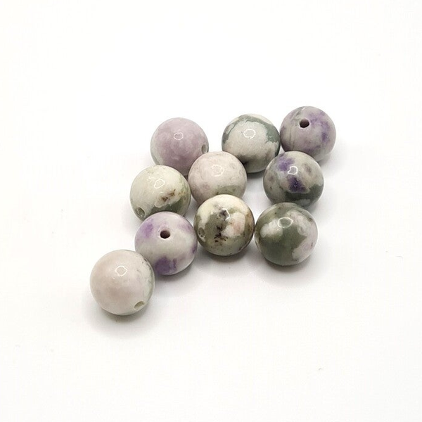 Edelsteen Losse Kralen - Lucky Jade (8mm) - 10 stuks