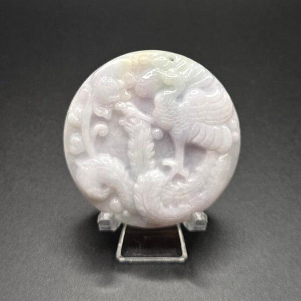 Jadeite Phoenix Pendant (1)