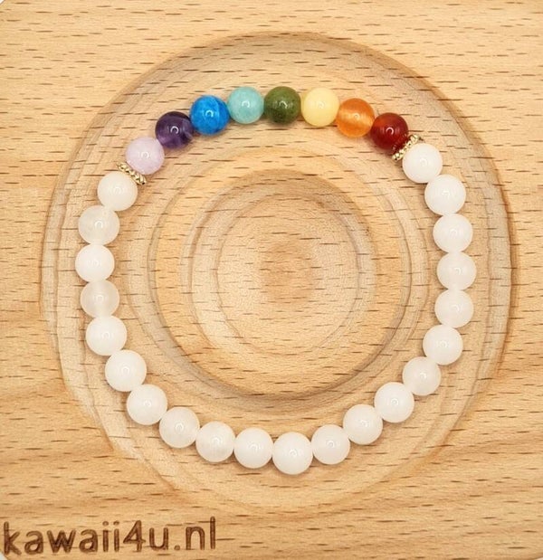 Regenboog/Pride Armband (6 mm)