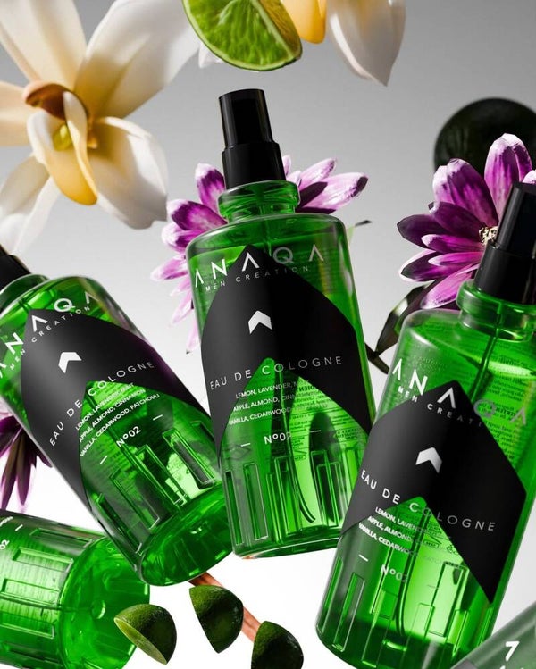 ANAQA Men Creation Eau de Cologne No: 02 – Frischer Herrenduft mit Zitrone, Zimt & Patchouli