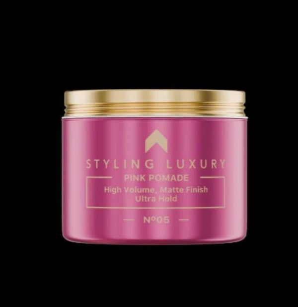 ANAQA Styling Luxury Pink Pomade No: 05 – Ultra starker Halt & mattes Finish mit maximalem Volumen