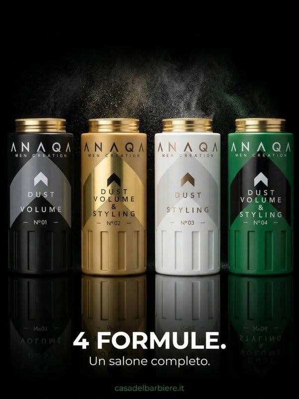 ANAQA Men Creation Dust Volume & Styling No: 02 – Haarpuder für Volumen & starken Halt