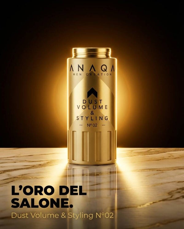 ANAQA Men Creation Dust Volume & Styling No: 02 – Haarpuder für Volumen & starken Halt
