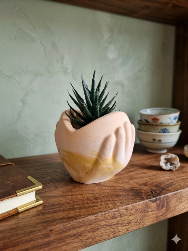 Plantenpot "Warm Hart"