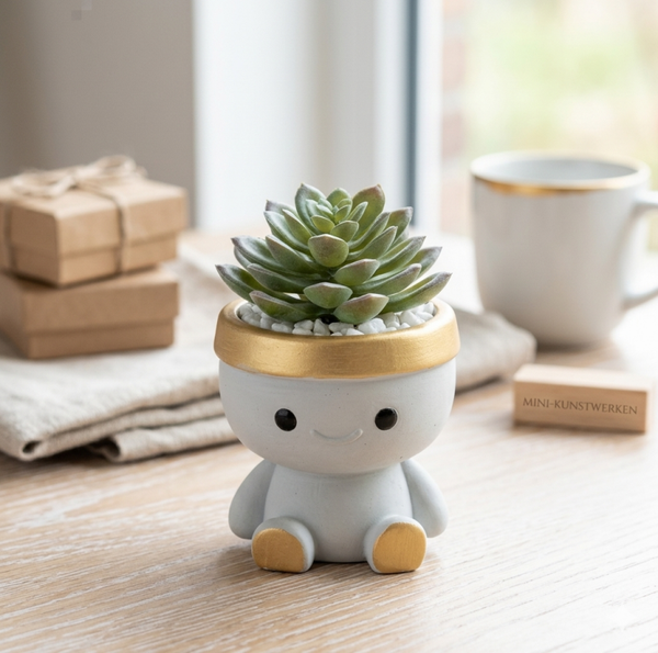 Happy plant pot
