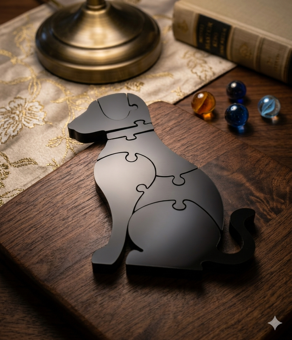 Epoxy Puzzel Hond
