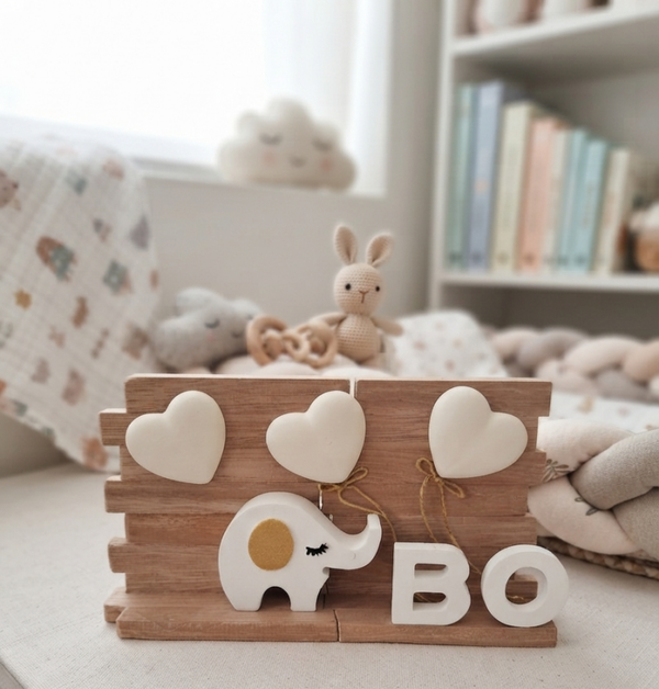 Handgemaakte Kinderkamer Decoratie & Naamcadeautjes