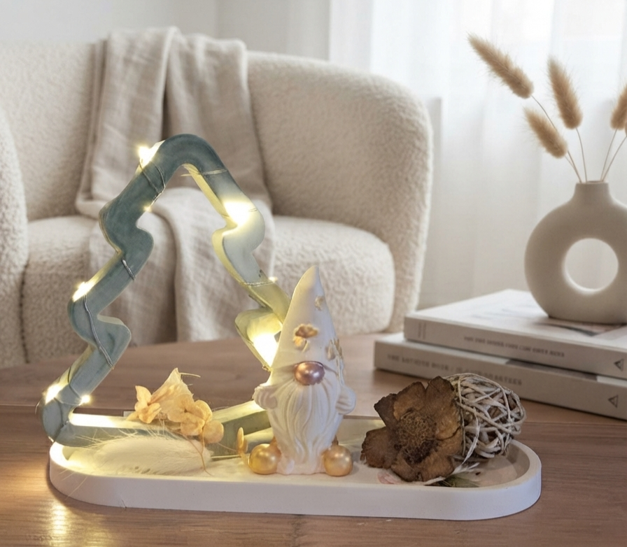Kabouter bij de Lichtboom