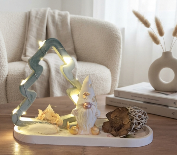 Kabouter bij de Lichtboom