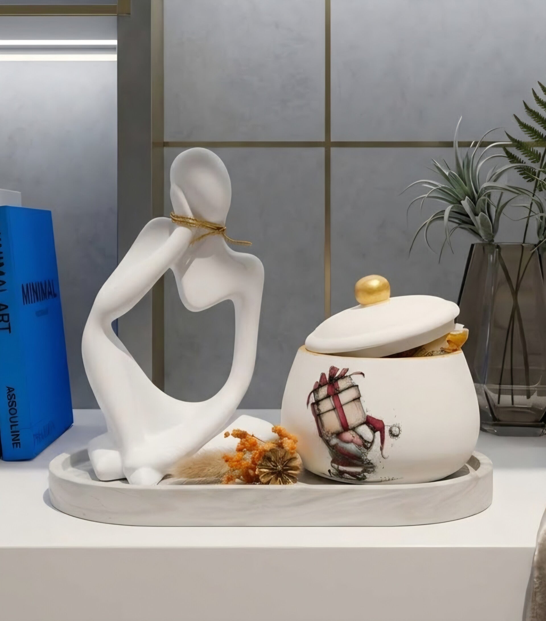 Elegante Decoratieset “Warm Moments”