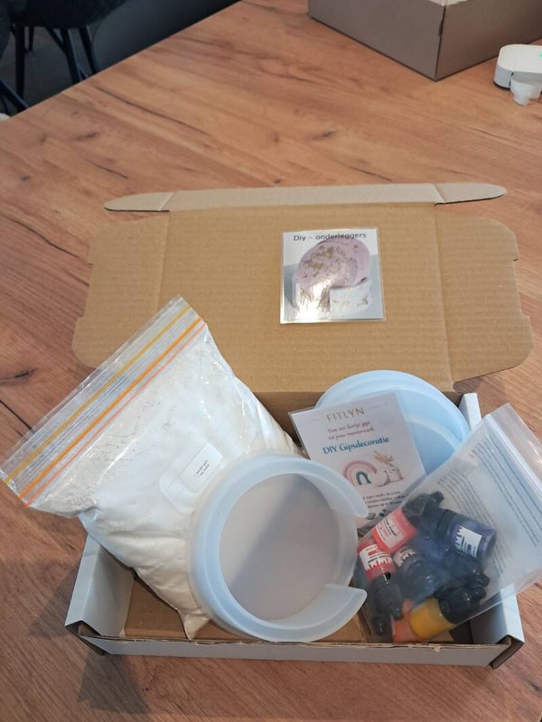 DIY Onderleggers – Creatieve Set om Zelf te Maken