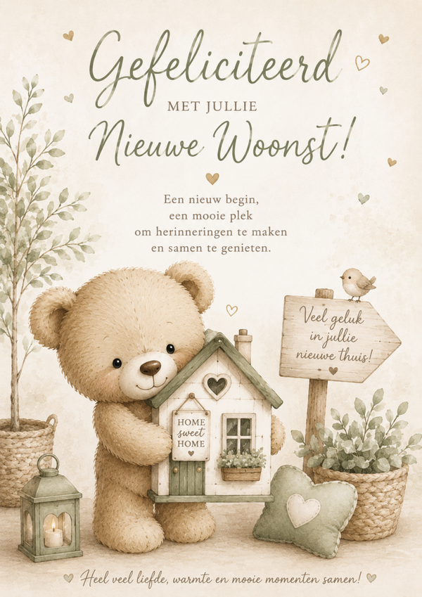 Nieuwe woonst