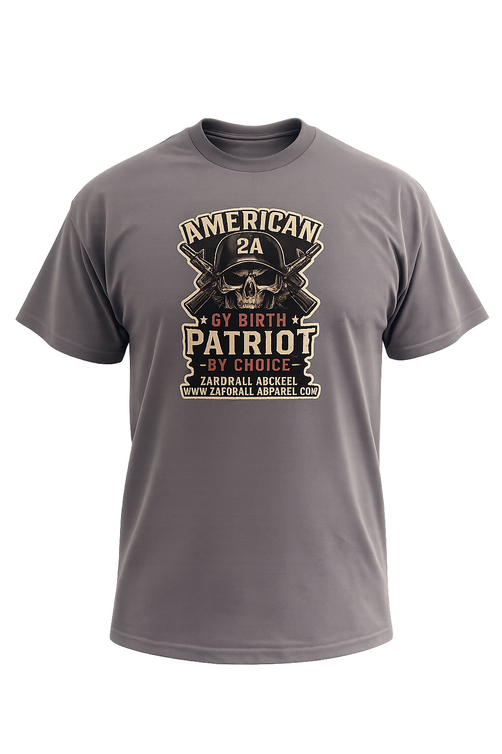 2A American by Birth; Patriot by Choice T-shirt