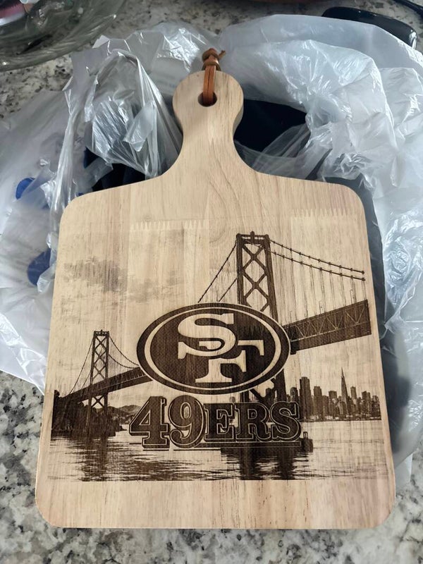 Custom Laser-Engraved Cutting Board
