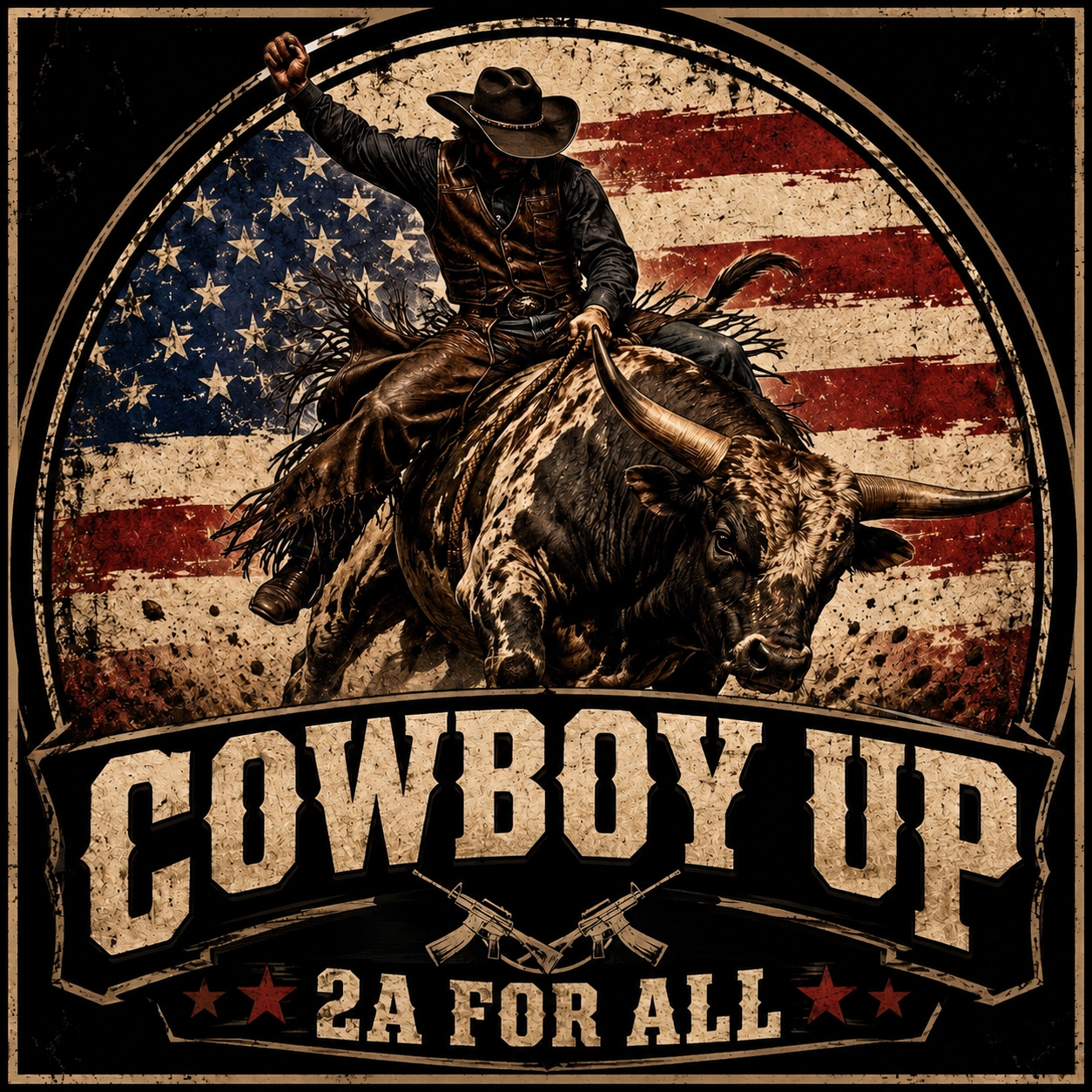 Cowboy Up Men's T-shirt