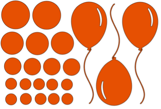 Raamsticker Carnaval - Stickervel Herbruikbaar