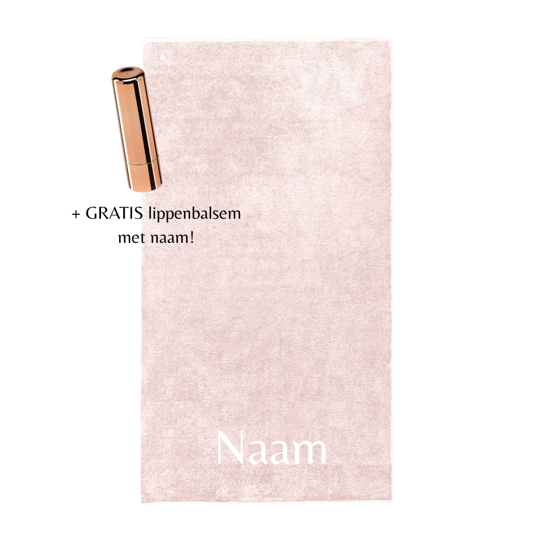 Strandlaken met naam