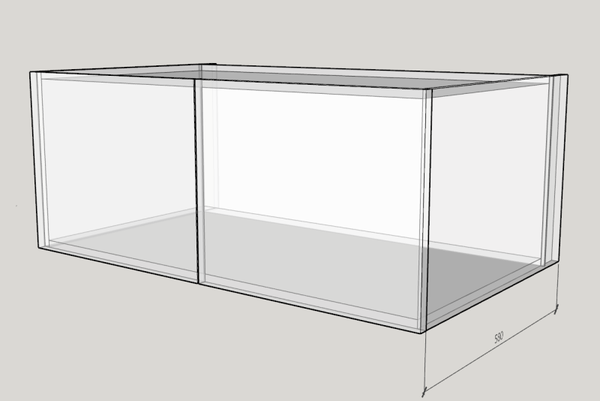 P7 Caisson dessus réfrigérateur