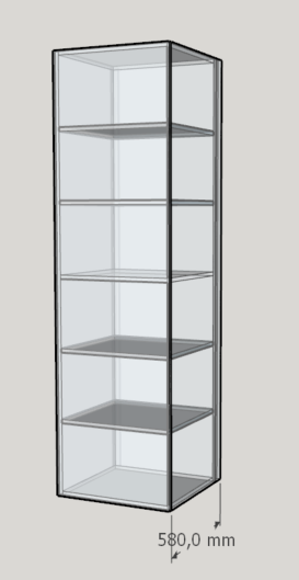 P8 Colonne à porte battantes