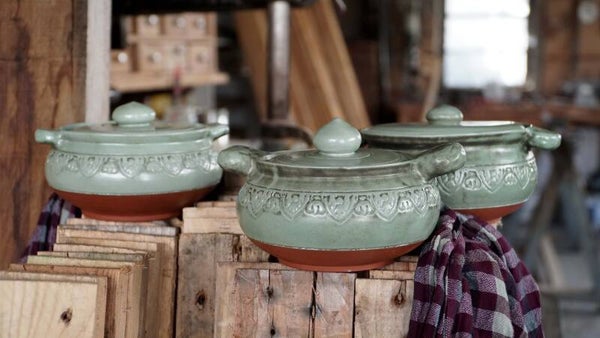 Cocotte en céramique - Inspiration Cambodge